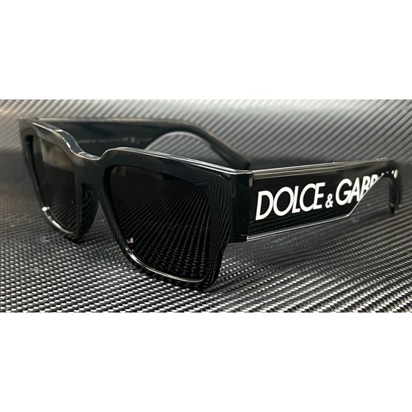 Dolce & Gabbana Black Mens Sunglasses - Picture 1 of 5